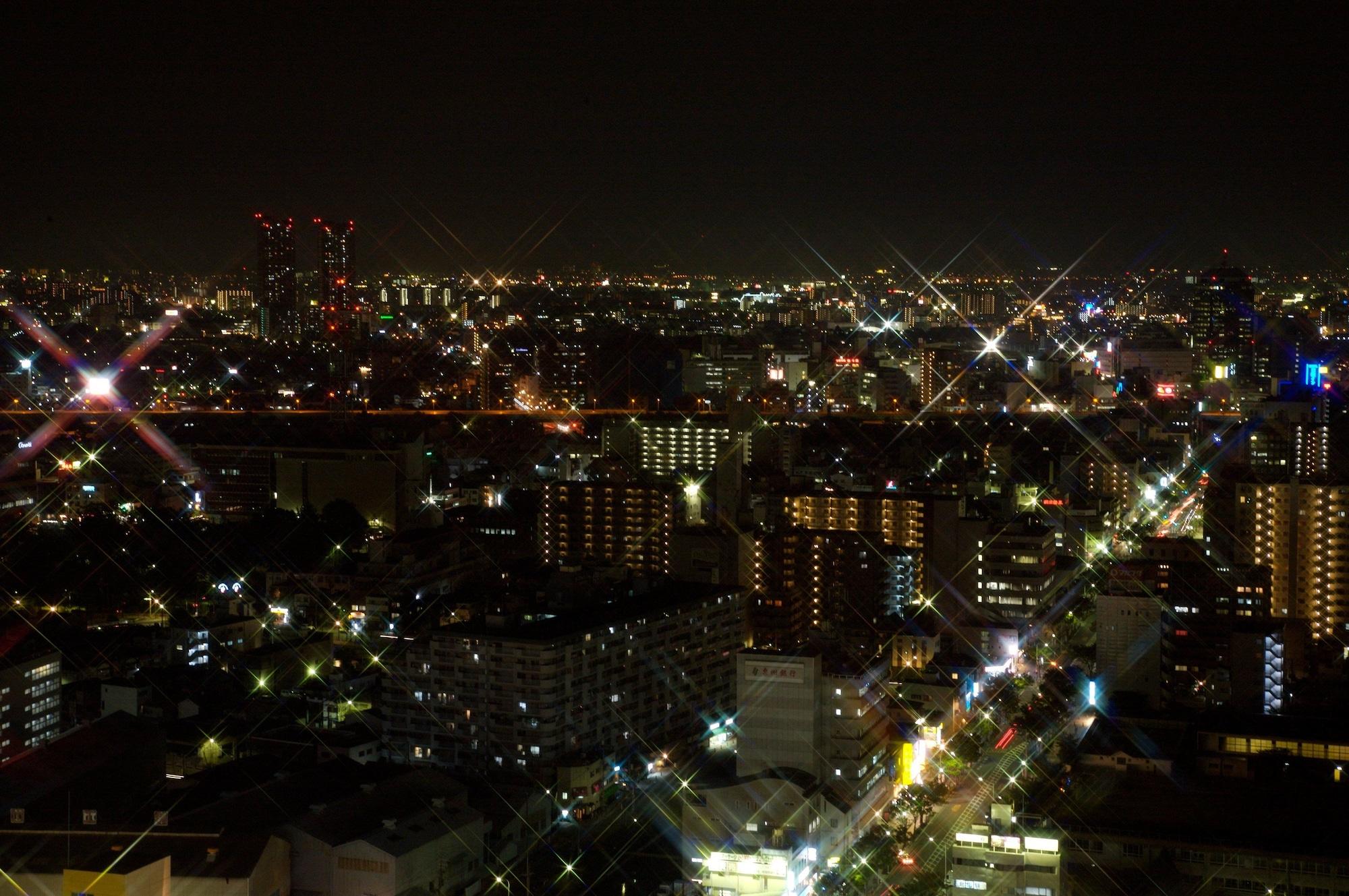 Hotel Agora Regency Osaka Sakai Szakai Kültér fotó View of the city at night